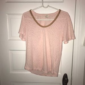 Jcrew Embellished Tshirt
